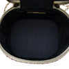 Chanel Tweed and Lambskin CC Vanity Case Secondhand