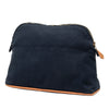 Hermès Toile Bolide Trousse De Voyage Pouch PM Secondhand