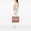 Dior Large Embroidered Mesh Book Tote Secondhand