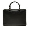 Gucci Grained Calfskin Bamboo Handbag Secondhand