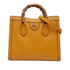 Gucci Medium Calfskin Bamboo Diana Satchel Secondhand
