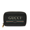 Gucci Grained Calfskin Logo Zip Around Coin Pouch Secondhand