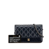 Chanel Quilted Aged Calfskin Gabrielle Wallet On Chain Secondhand