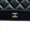 Secondhand Chanel Quilted Aged Calfskin Gabrielle Wallet On Chain