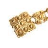 Secondhand Chanel Wide Gold Plated Square Hammered Chain Belt