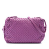 Bottega Veneta Nappa Intrecciato Nodini Double Zip Crossbody Secondhand