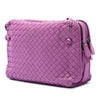 Bottega Veneta Nappa Intrecciato Nodini Double Zip Crossbody Secondhand