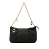 Fendi Zucchino Canvas Chain Pochette Secondhand