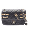 Chanel Lambskin Coco Clips Flap Bag Secondhand