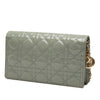Dior Patent Cannage Lady Dior Wallet On Chain Secondhand