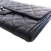 Chanel CC Quilted Lambskin Flap Clutch with Chain Secondhand