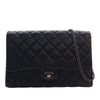 Chanel CC Quilted Lambskin Flap Clutch with Chain Secondhand