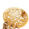 Chanel Gold Plated Equestrian Medallion Chain Belt Secondhand