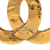 Secondhand Chanel CC Gold Plated Woven Brooch
