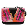 Versace Calfskin Jungle Weave Virtus Satchel Secondhand