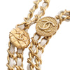 Chanel Small CC Quilted Caviar Twist Your Buttons Flap Secondhand