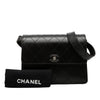 Chanel CC Quilted Lambskin Flap Shoulder Bag Secondhand