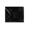 Secondhand Louis Vuitton Monogram Eclipse Taiga Card Holder - '10s
