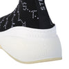 Secondhand Stella Mccartney Black Monogram Loop Sock Sneakers