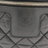 Secondhand Chanel Black Cotton Backpack - '10s