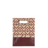Antonio Marras Bordeaux Patchwork Handbag - 2000s Second hand
