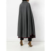 Secondhand Hermès Grey Wool Cape - '90s