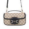 Gucci GG Supreme Horsebit 1955 Top Handle Bag Secondhand