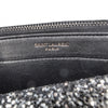 Saint Laurent Metallic Glitter Monogram Kate Tassel Chain Wallet Secondhand