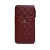 Chanel CC Quilted Caviar Flat Phone Case Wallet Pouch Secondhand