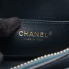 Chanel Small CC Chevron Calfskin Medal Flap Secondhand