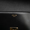 Celine Shiny Calfskin Triomphe Claude Shoulder Bag Secondhand