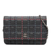 Chanel CC Square Stitched Calfskin Wallet on Chain Secondhand