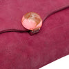 Chanel CC Choco Bar Suede Beaded Chain Flap Secondhand