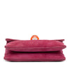 Chanel CC Choco Bar Suede Beaded Chain Flap Secondhand