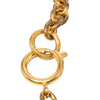 Chanel CC Gold Plated Resin Teardrop Pendant Necklace Secondhand