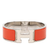 Secondhand Hermès Wide Enamel Clic H Bracelet PM