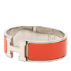 Secondhand Hermès Wide Enamel Clic H Bracelet PM