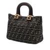 Fendi Small Zucca Canvas Twins Tote Secondhand