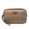 Burberry Vintage Check Canvas Clutch Secondhand
