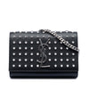 Secondhand Saint Laurent Mini Grain De Poudre Studded Kate Shoulder Bag