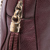 Gucci Metallic Leather Soho Chain Zip Shoulder Bag Secondhand
