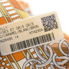 Hermès Brides Et Gris Gris Silk Twilly Scarf Secondhand