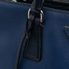 Prada Medium Bicolor Saffiano Lux Galleria Double Zip Satchel Secondhand