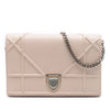 Dior Grained Calfskin Diorama Wallet on Chain Secondhand