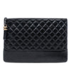 Chanel Large Aged Calfskin Gabrielle O Case Clutch Secondhand