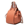 LOEWE Mini Grained Calfskin Drawstring Hammock Bag Secondhand
