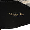 Dior Leather and Canvas Embroidered Logo Belt Secondhand