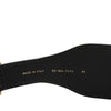 Secondhand Dior Leather and Canvas Embroidered Logo Belt