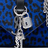 Saint Laurent Pony Hair Leopard Print College Bag Secondhand