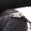 Secondhand Louis Vuitton Palladium Plated LV Yours Chain Necklace
